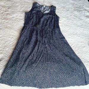 Old Navy blue sleeveless dress size small